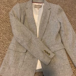 Banana Republic Gray Hacking Jacket Blazer, 6